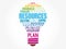 RESOURCES light bulb word cloud collage, business concept