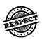 Respect rubber stamp