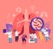 Respiratory Medicine Pulmonology Healthcare Concept. Doctors Check Human Tuberculosis or Pneumonia Lungs