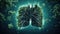 Respiratory Network: Circuit Board Fusion with Human Lung Imagery