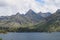 Respomuso reservoir formerly a natural mountain lake, or ibÃ³n, AragÃ³n, Pyrenees range