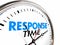 Response Time Clock Fast Speed Service Attention