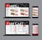 Responsive Asian Food Web Shop Template