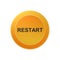 Restart,button,icon,sign,best 3D illustration