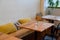 Restaurant Bench Seating with Tables