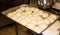 Restaurant Bun Dough Ready For Oven