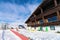 Restaurant and cafe chalet wooden house in Zillertal Arena Austria