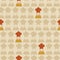 Restaurant chef seamless pattern background