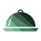 Restaurant cloche icon