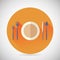 Restaurant Cuisine Meals Symbol Plate Spoon Fork