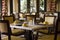 Restaurant Dining Tables Setting