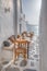 Restaurant facing Little Venice at Mykonos, Greece