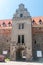 Restaurant and hotel at Bytow Castle, gothic Teutonic castle and a former stronghold for Pomeranian dukes