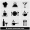 Restaurant Icons Set