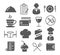 Restaurant Icons Set