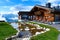 Restaurant on the ResterhÃ¶he above Hollersbach in the KitzbÃ¼hler Alps