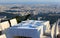 Restaurant tables with panoramic view of athens town