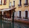 Restaurant on venice canal