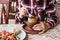 A restaurant visitor eats a national Turkish dish in a pot that is broken before being consumed called Testi-kebab