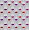 Restaurant wine bar seamless pattern with red wine glass.