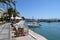 Restaurants at the harbor, Crete, Sitia