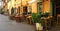 Restaurants in Trastevere district, Rome