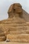 Restauration works on the Great Sphinx of Giza