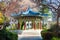 Resting place and an octagonal pavilion , Seoul , South Korea