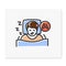 Restless legs syndrome color icon