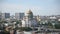 Restoration of the main dome of Cathedral of Christ the Saviour, Moscow, Russia