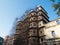 Restoration work on Rajwada Palace of Indore-India