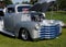 Restored Antique Lowrider Silver Truck