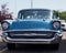 Restored Antique Turquoise And White Chevrolet Bel