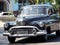 Restored Black Car In Havana Cuba