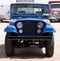 Restored Blue Jeep CJ5 Front View