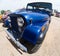 Restored Blue Jeep CJ5 Front View