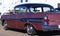 Restored Burgundy And Black Pontiac Sedan