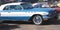 Restored Classic Blue And White Buick Electra