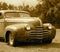 Restored Classic Pontiac In Sepia