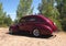 Restored Classic Red Coupe