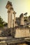 Restored columns at Glanum Provence, France