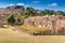 Restored Grandstand, Ball Court, Uxmal