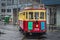 Restored Heritage Tram, one of Christchurch`s leading attractions for touring the city and viewing landmarks and local sights.