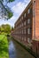 Restored industrial cotton mill in Northern England