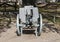 Restored Japanese howitzer on the grounds of the Grayson County Courthouse in Sherman, Texas.