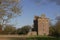 The Restored Main Tower of Melgund Castle near to Brechin in Angus.