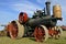 Restored Minneapolis Great Line threshing machine