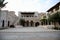 Restored palaces with a glimpse of a `Wind Tower` in the Al Fahidi Historic District, Dubai, UAE