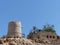 Restored Portuguese watchtower near Wadi Shab, Oman
