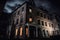 restored and reopened haunted abandoned building for ghost tours and other spooky activities